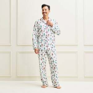The Grinch Men’s Medium 2-Piece Christmas Pajama Set Family Sleep NWT